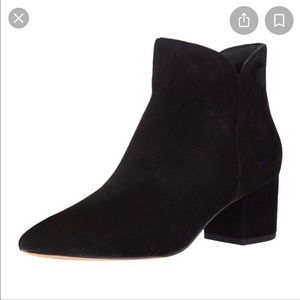 Cole Han Black Suede Bootie 6.5